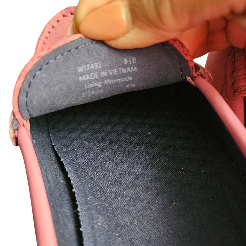 Cole Haan Women's Nantucket Loafers Size 8.5B Pink White - Picture 8 of 8
